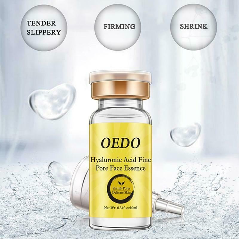 10ml Hyaluronic Acid Shrink Pores Essence Facial Moisturizing Nourishing Serum