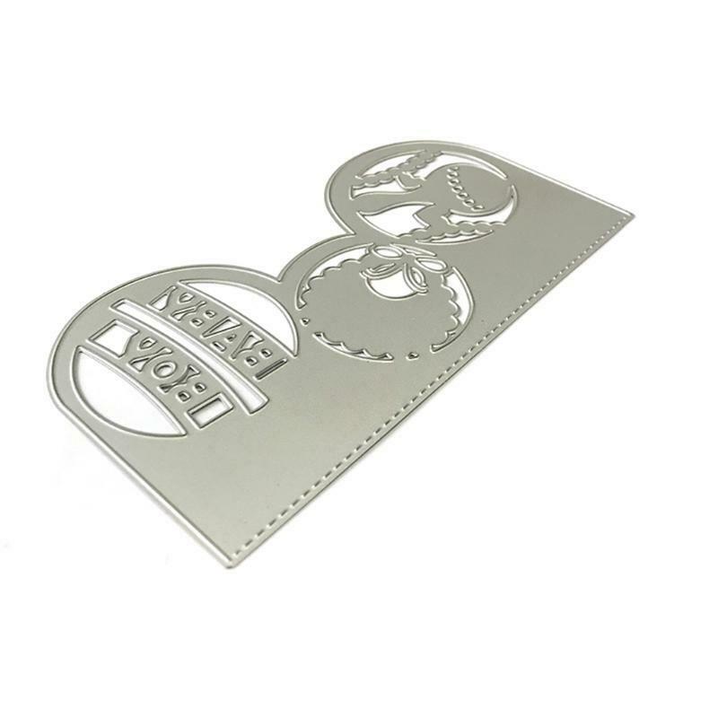 Baby Boy Metal Cutting Dies Stencil Scrapbooking DIY Album Stamp Paper Embossing