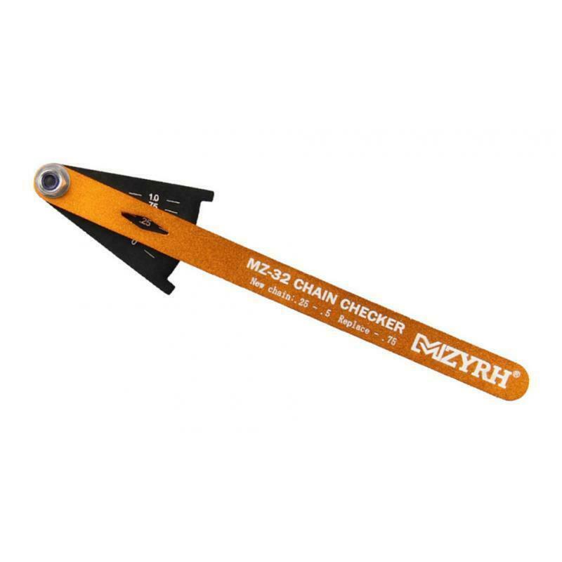 Bike Chain Wear Indicator Chain Gauge Repair Checker Stretched Tools Golden