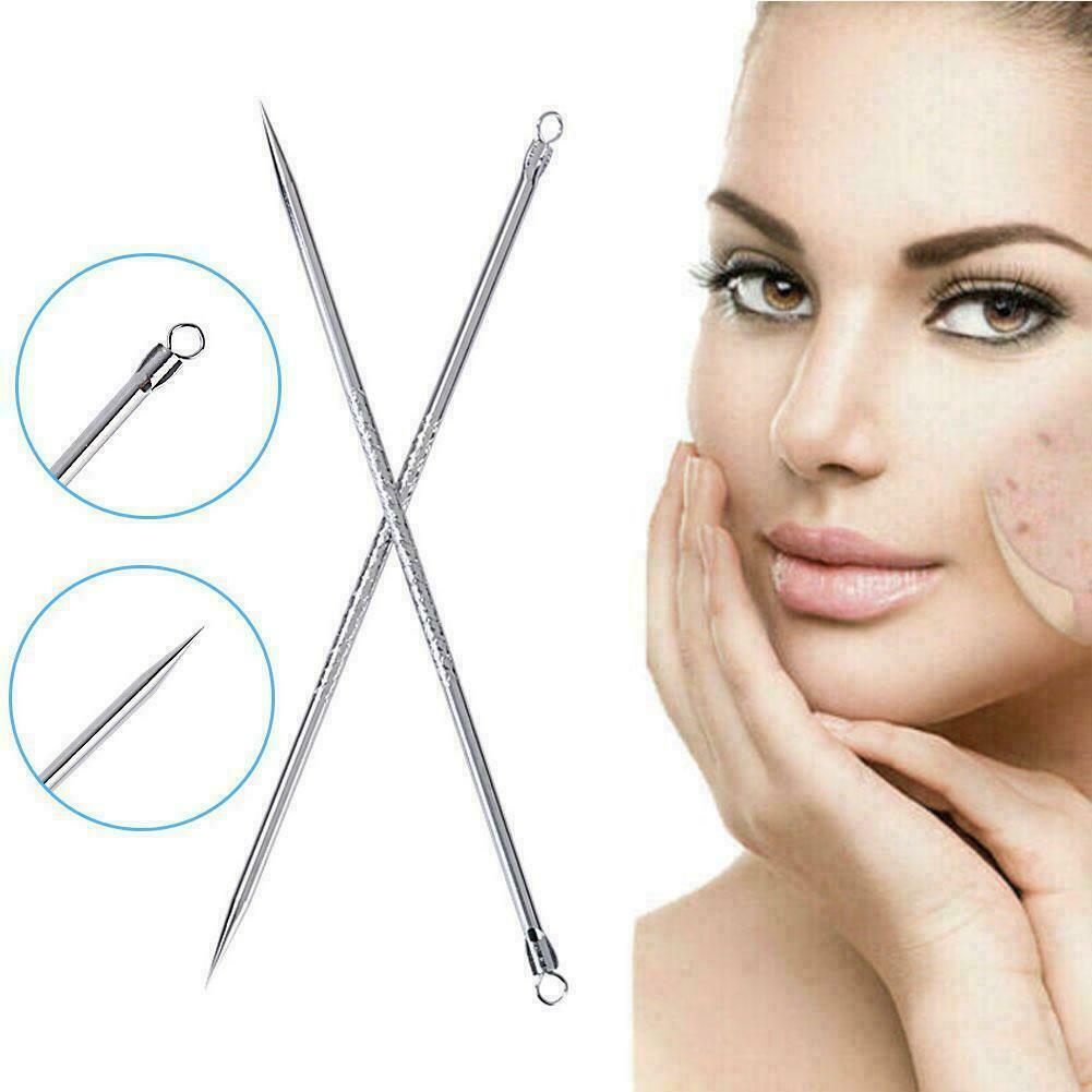 Carbon Steel Acne Needle Blackhead Removal Pin Pimple x Extractor 1 Tool X7K6