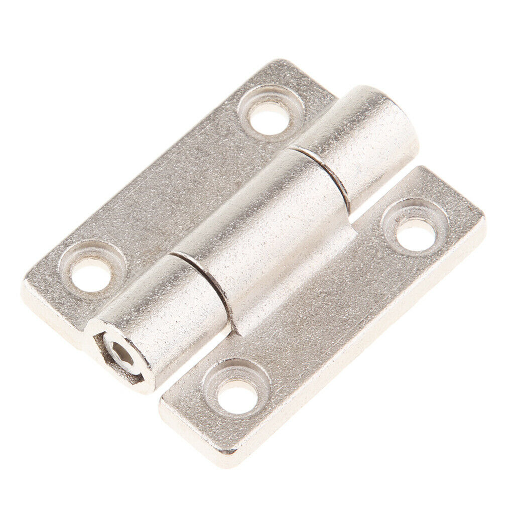 4Pcs 45mmx34mm 4 Countersunk Holes Adjustable Torque Position Control Hinge,