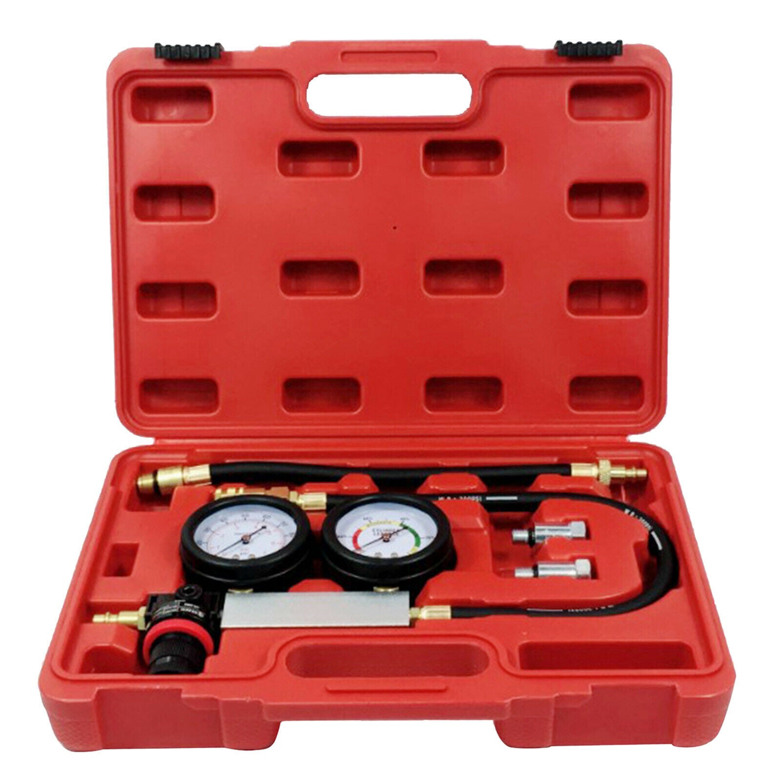 Petrol Engine Compression Leakage Leakdown Detector Cylinder Leak Tester Kits