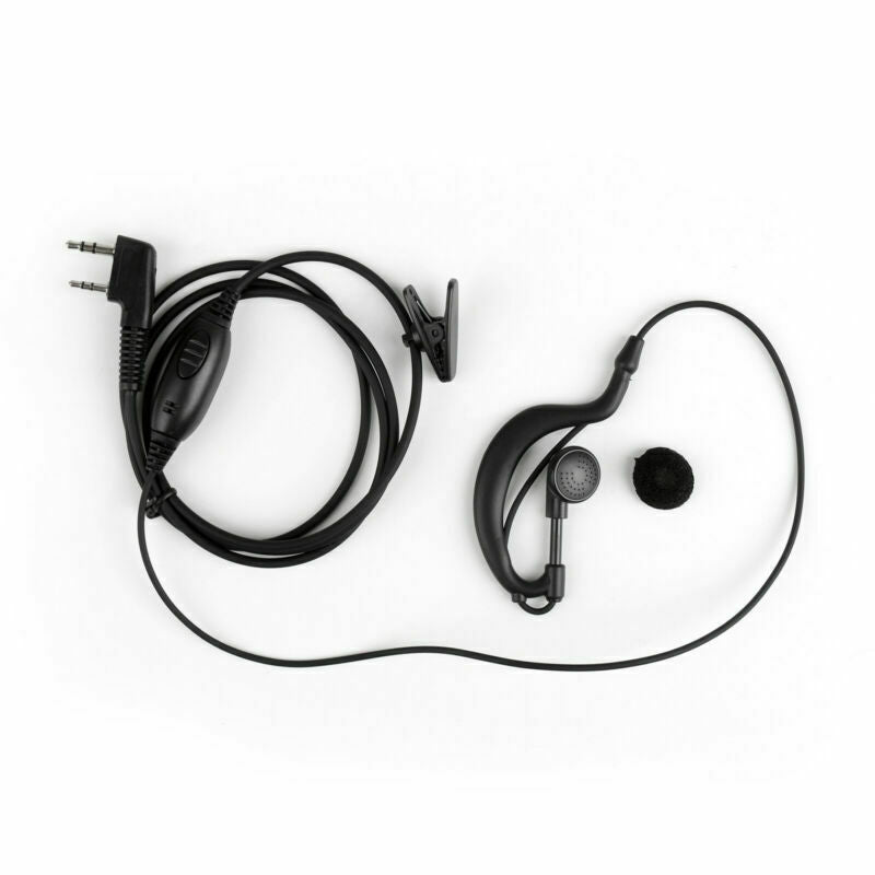 5Pc 2 Pin G-Shape Headset P For Kenwood TK-378 TK-378G TK-3107 TH-D7 TH-D7A  UA