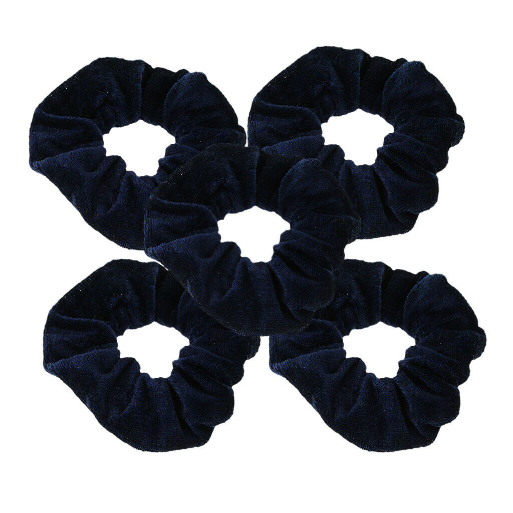 20 Pack Womens Fashion Velvet Elastic Scrunchies Bobble Hair Ropes