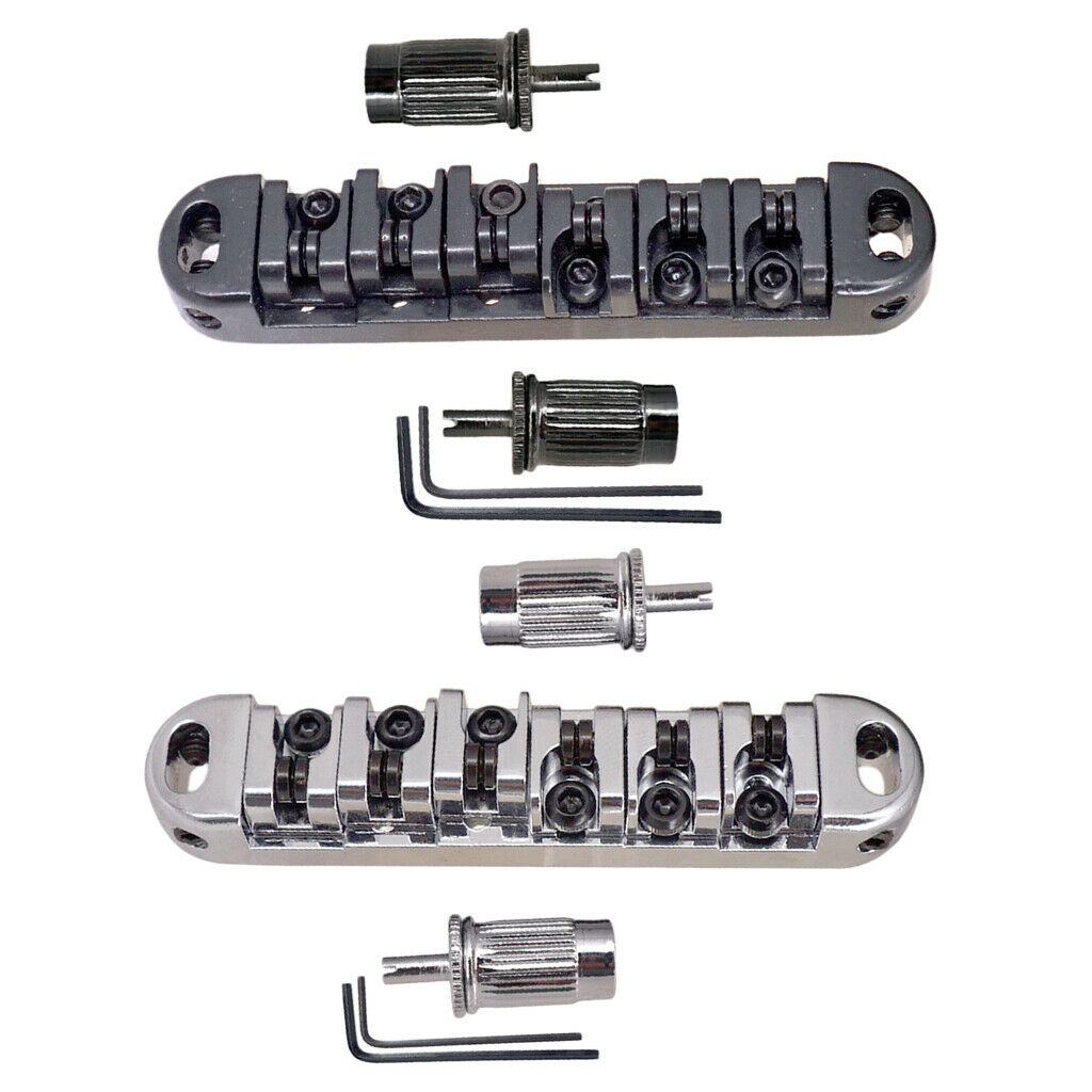 1 set B5 Tremolo Bridge tailpiece & roller saddle Locking Bridge for