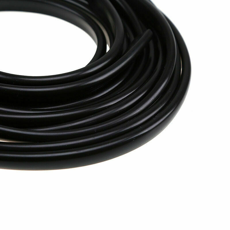 1PC Moulding Trim Rubber Strip Car Door Scratch Protector Edge Guard Cover Black