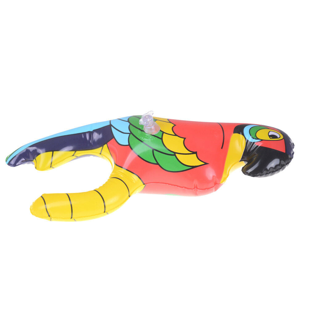 Inflatable Blow Up Parrot Hawaiian Tropical Pirate Party Decoration ToyDD