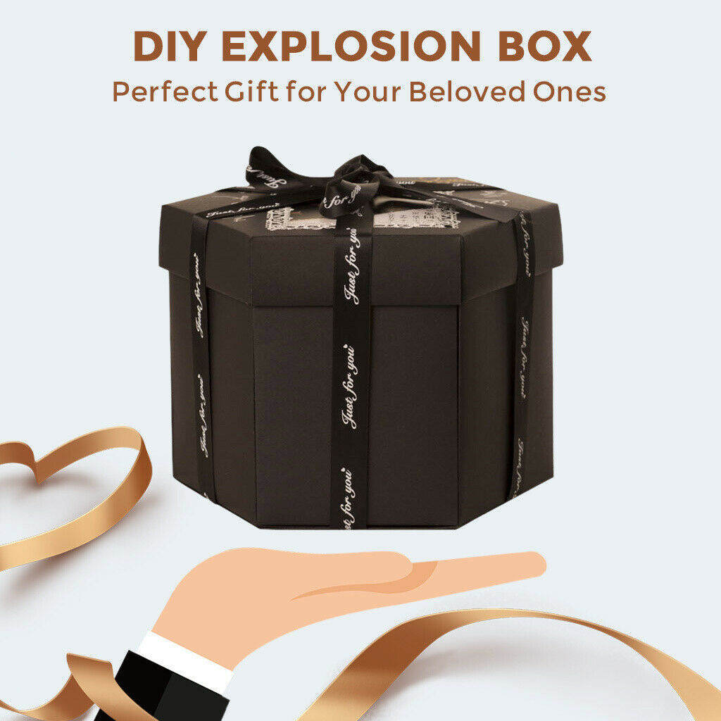 Surprise Multi Layers Explosion Box Photo Album for Wedding Birthday Gifts
