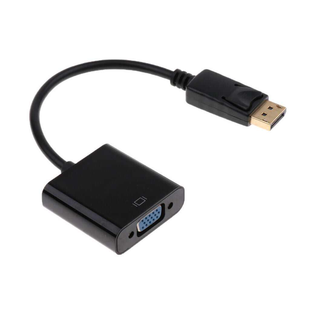 Display Port to VGA Adapter Cable - 1080p - DP to VGA Converter