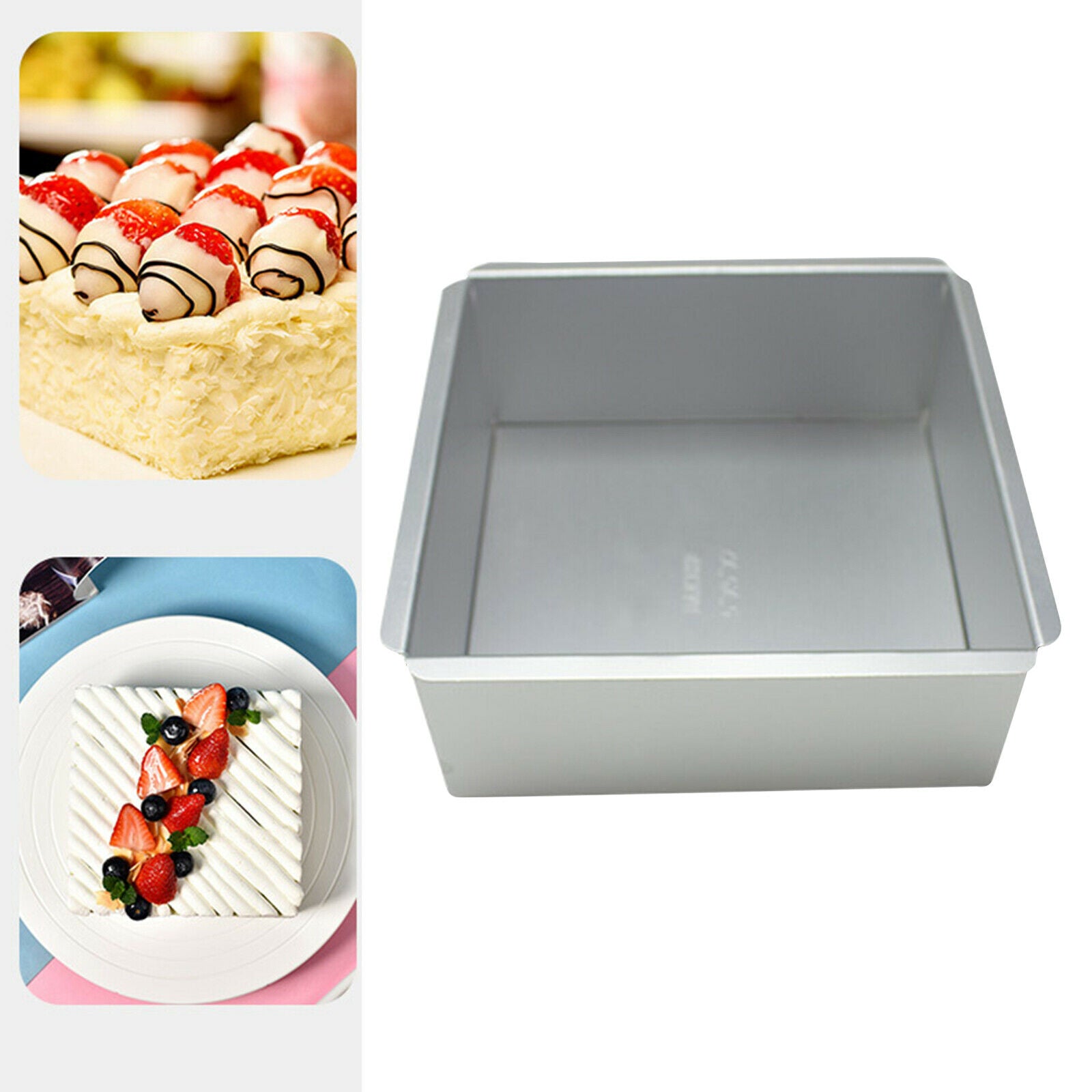 6 Inches Cake Pan with Removable Bottom Bakeware for Bread Cheese Cake
