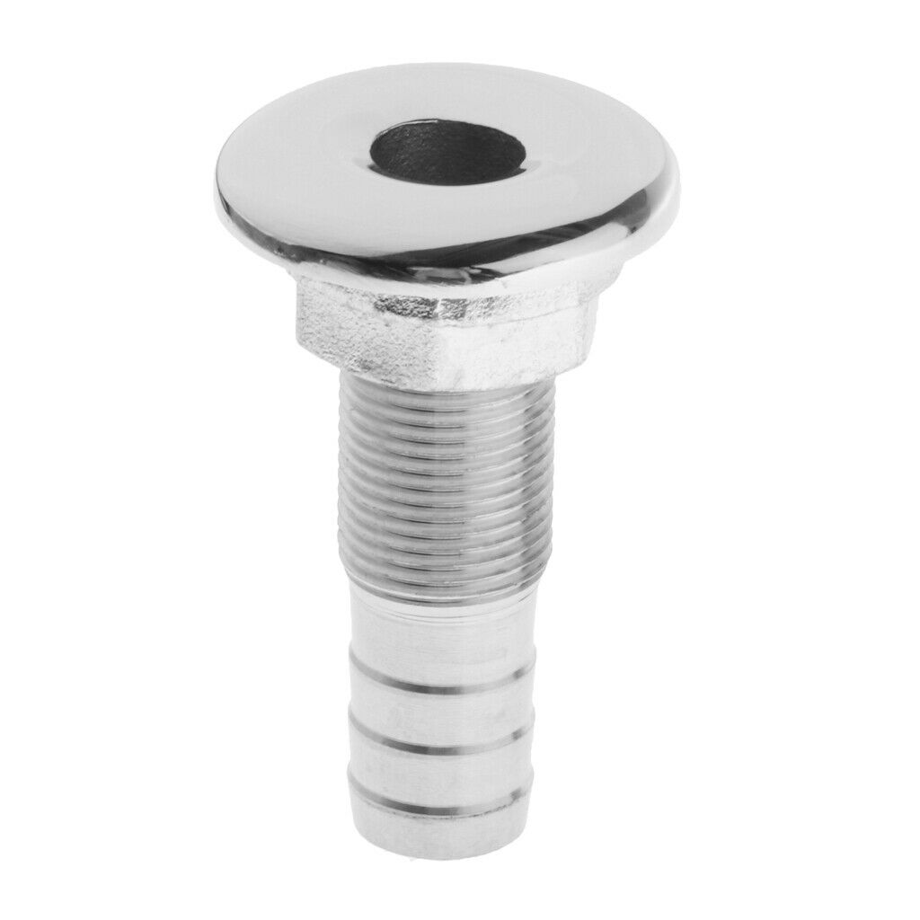 Stainless Boat Thru Hull Fitting Connector for Boat Yacht Hardware Parts
