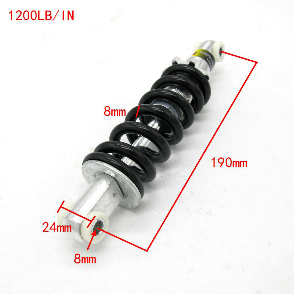 2 Pcs Shock Absorber For 2-stroke Motorcycle Scooter Moped ATV, Universal,