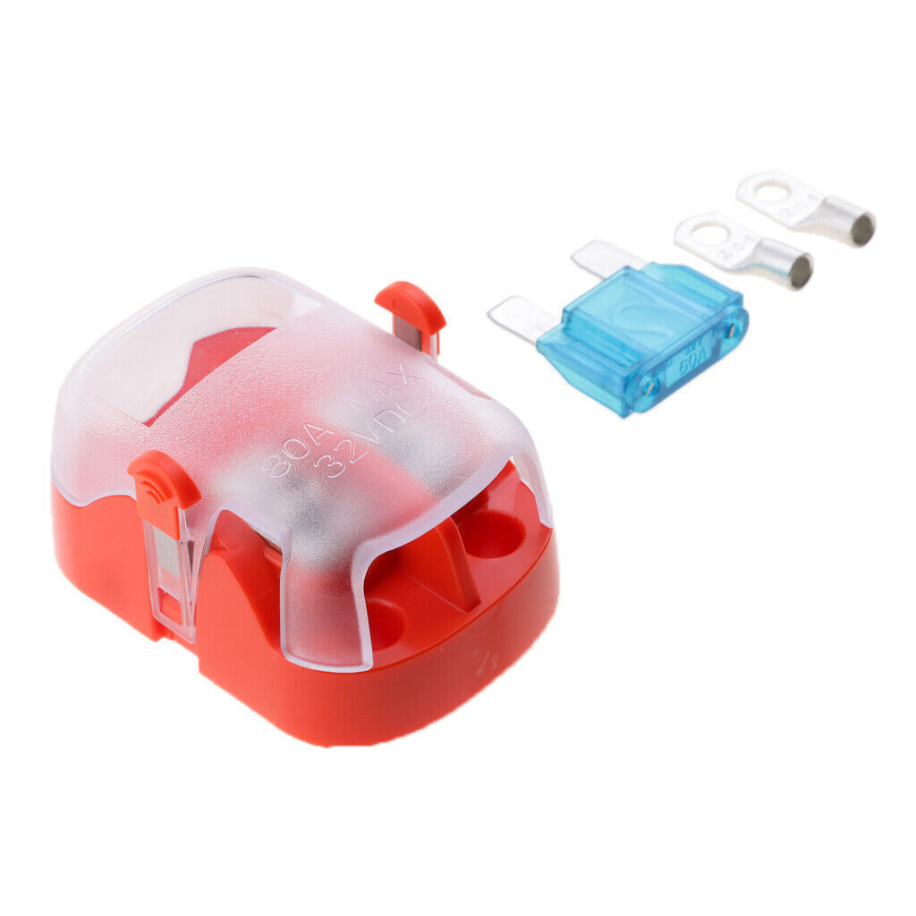 DC 32V 80Amp Maxi  Fuse Block For Car Boat Airplane   Bus Ship