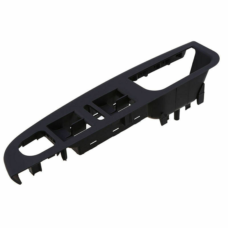 Black Left Hand Driver Side Master Window Switch Bezel Fit For VW Jetta Golf 5