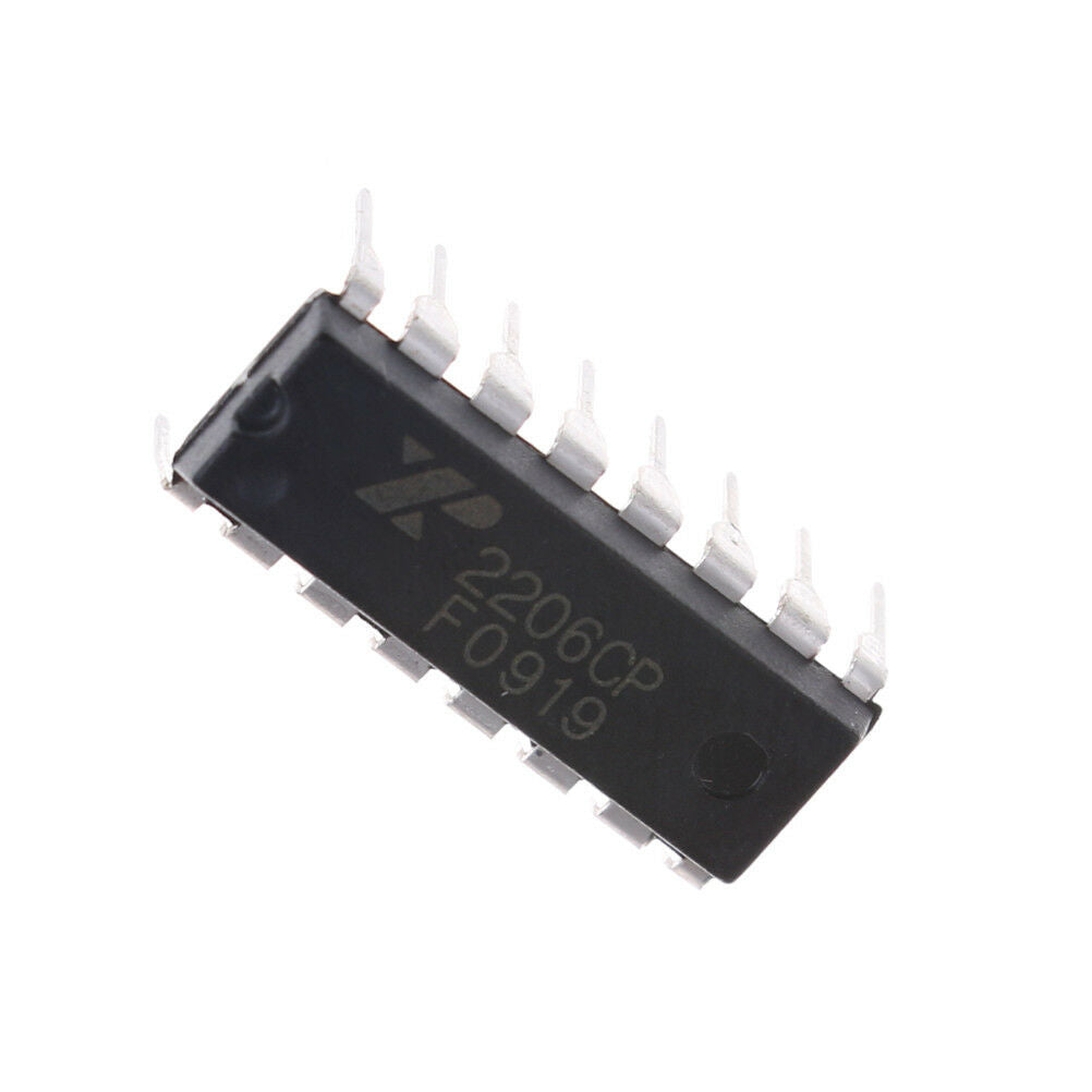 XR2206 Monolithic Function Generator IC 16 PIN DIP XR2206CP.l8