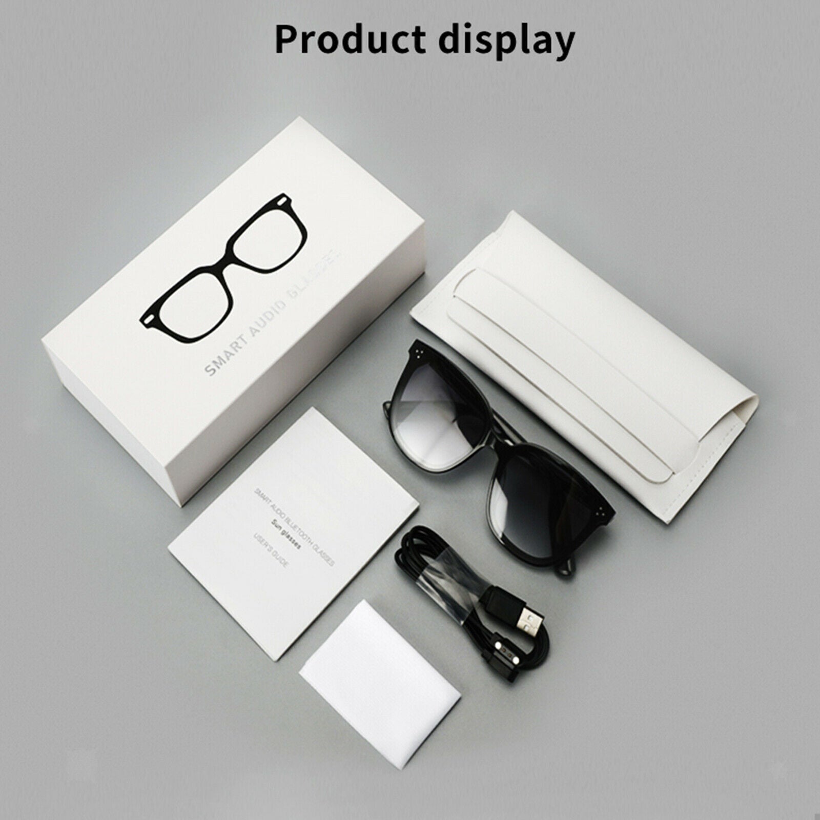 Smart Bluetooth Sunglasses Headset for Calling Music Meeting Mobile Phones