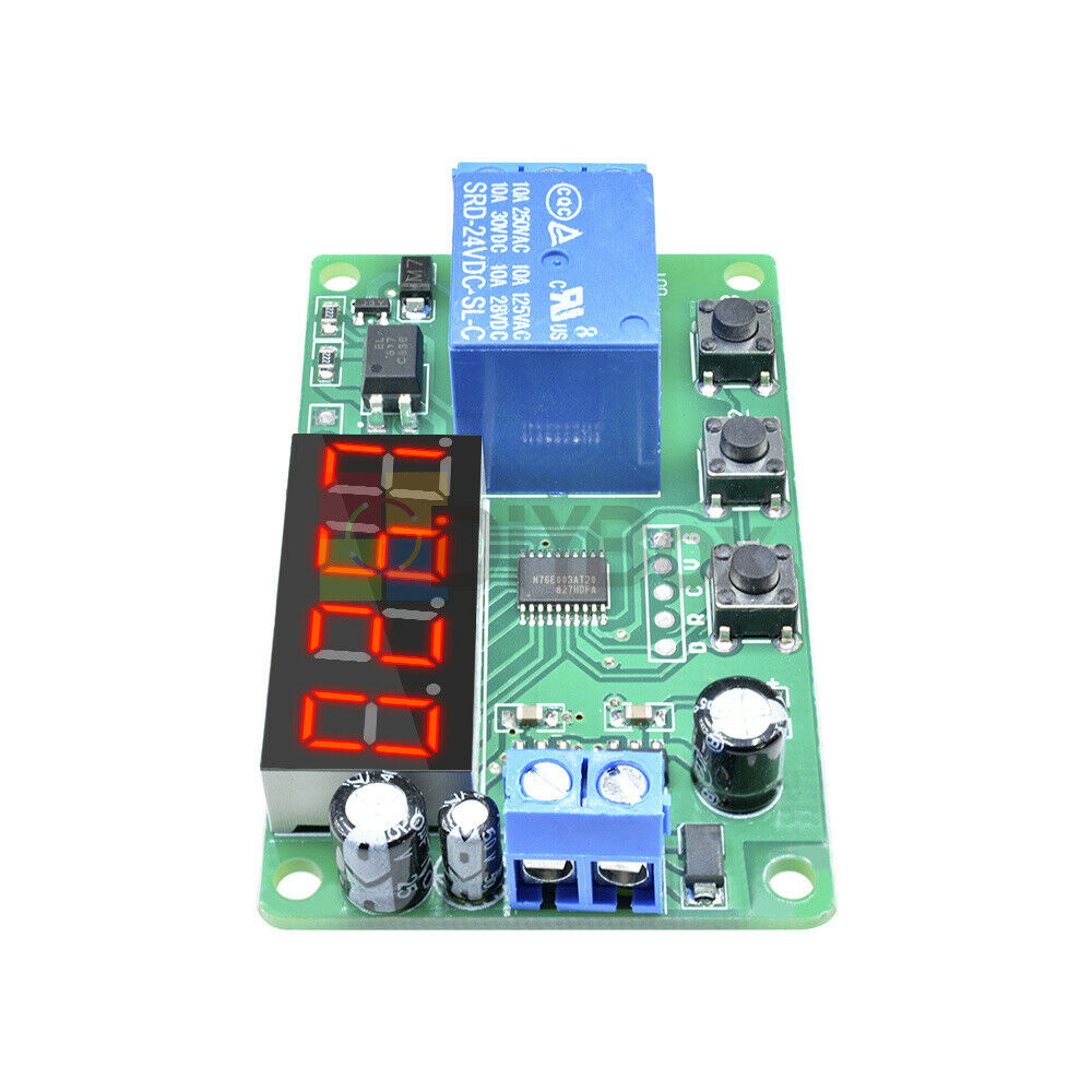 DC 24V Display LED Timer Relay Programmable Board Module Delay Switch Control