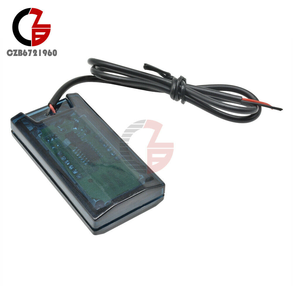 12V Gauge Panel Meter Digital LED Display Voltmeter Voltage For Car Motocycle