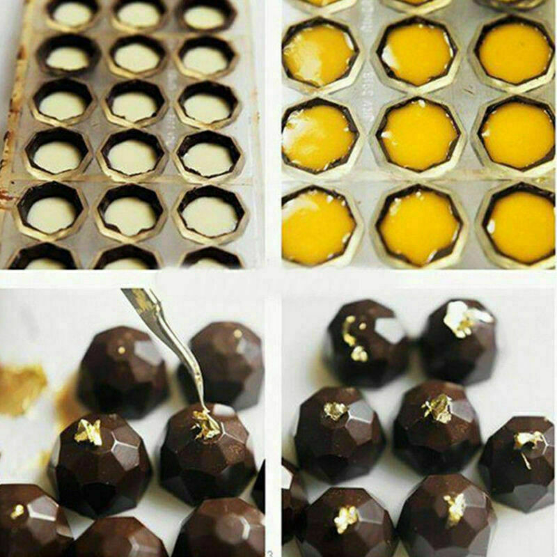 Clear Hard Chocolate Maker Polycarbonate PC DIY 21 Half Ball Candy Mold Mould