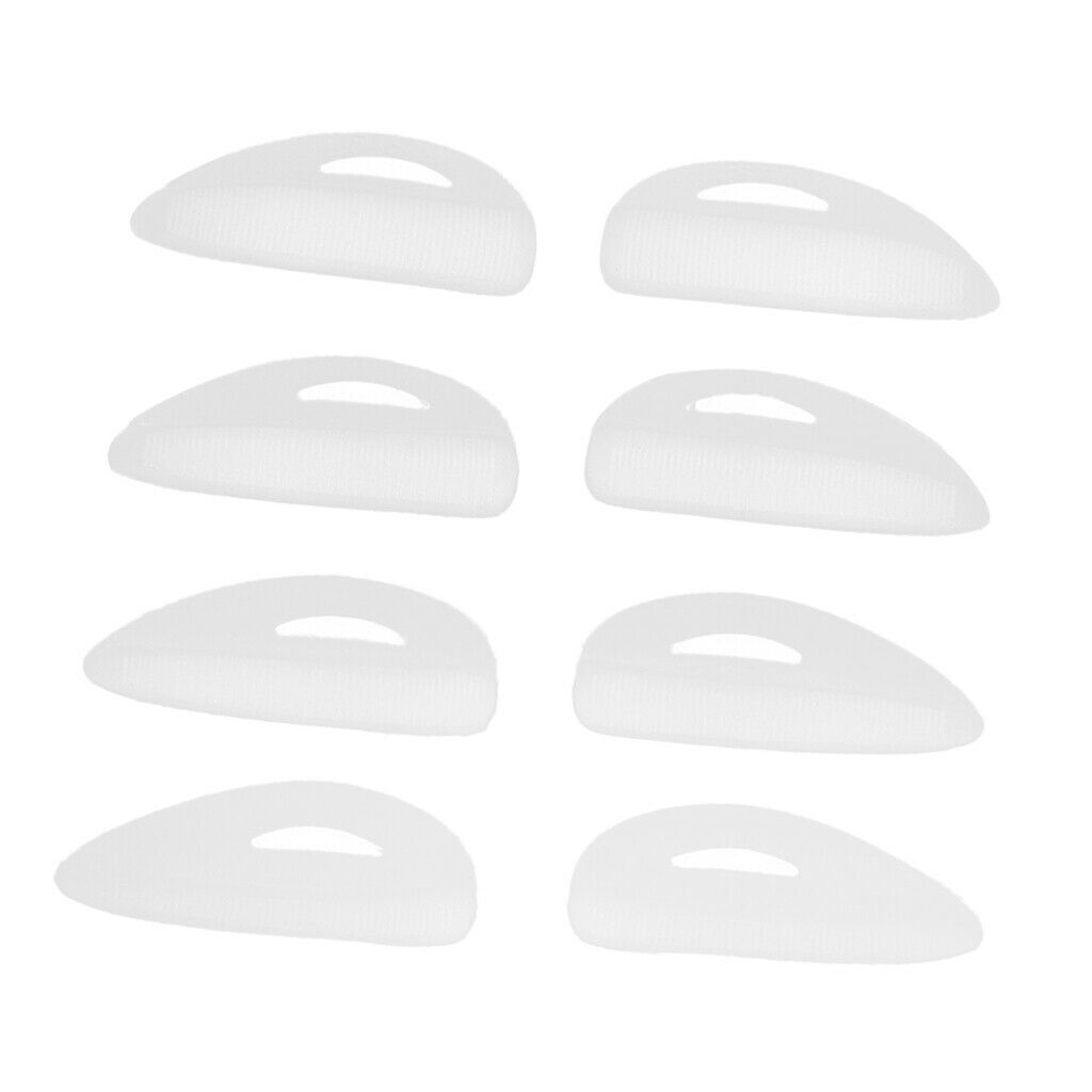 4Pairs Silicone Eyelash Lift Perm Lash Curler Pads Lash Extensions Shields