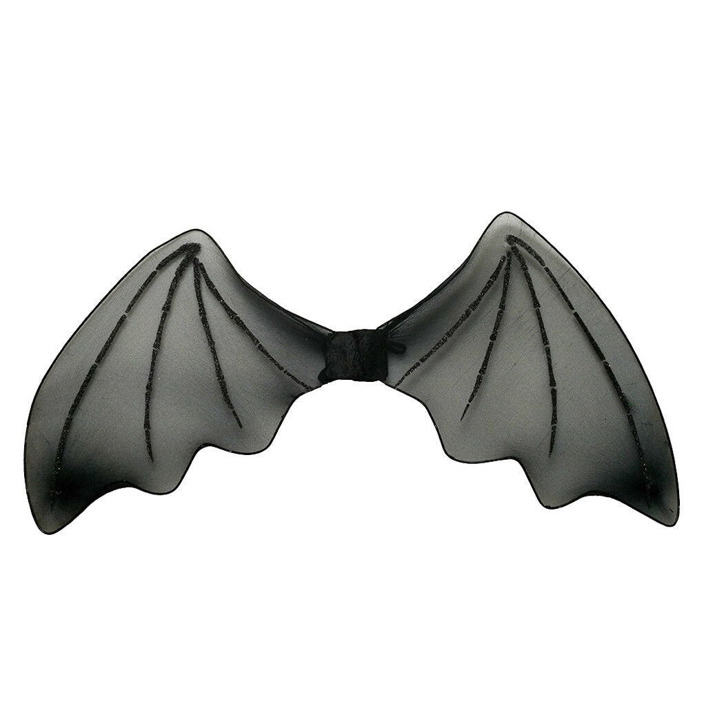 Halloween Kids Black Bat   Fairy   Birthday Fancy Dress Accessory