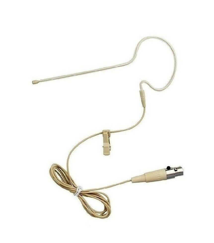Omnidirectional Headset Mic Earset Microphone Professional 3 Pins For AKG System
