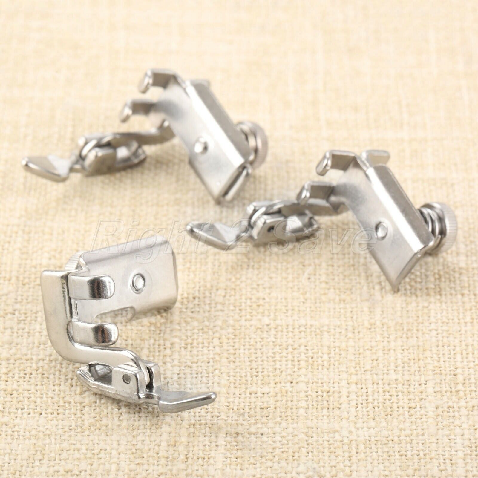 1X Invisible Zipper Cording Presser Foot for All Low Shank Singer Brother Janome