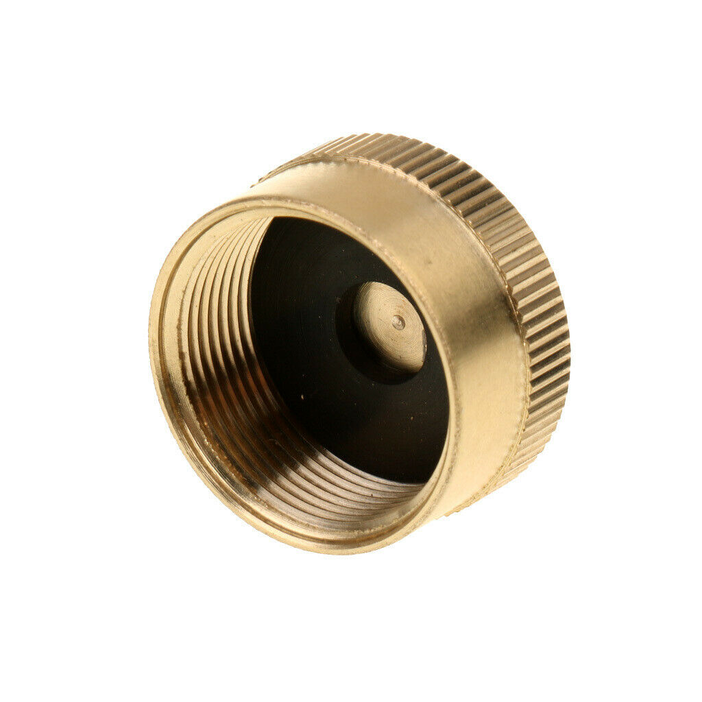 Solid Brass Propane Tank Caps - 1lb Propane Gas Bottle Sealing  Protect
