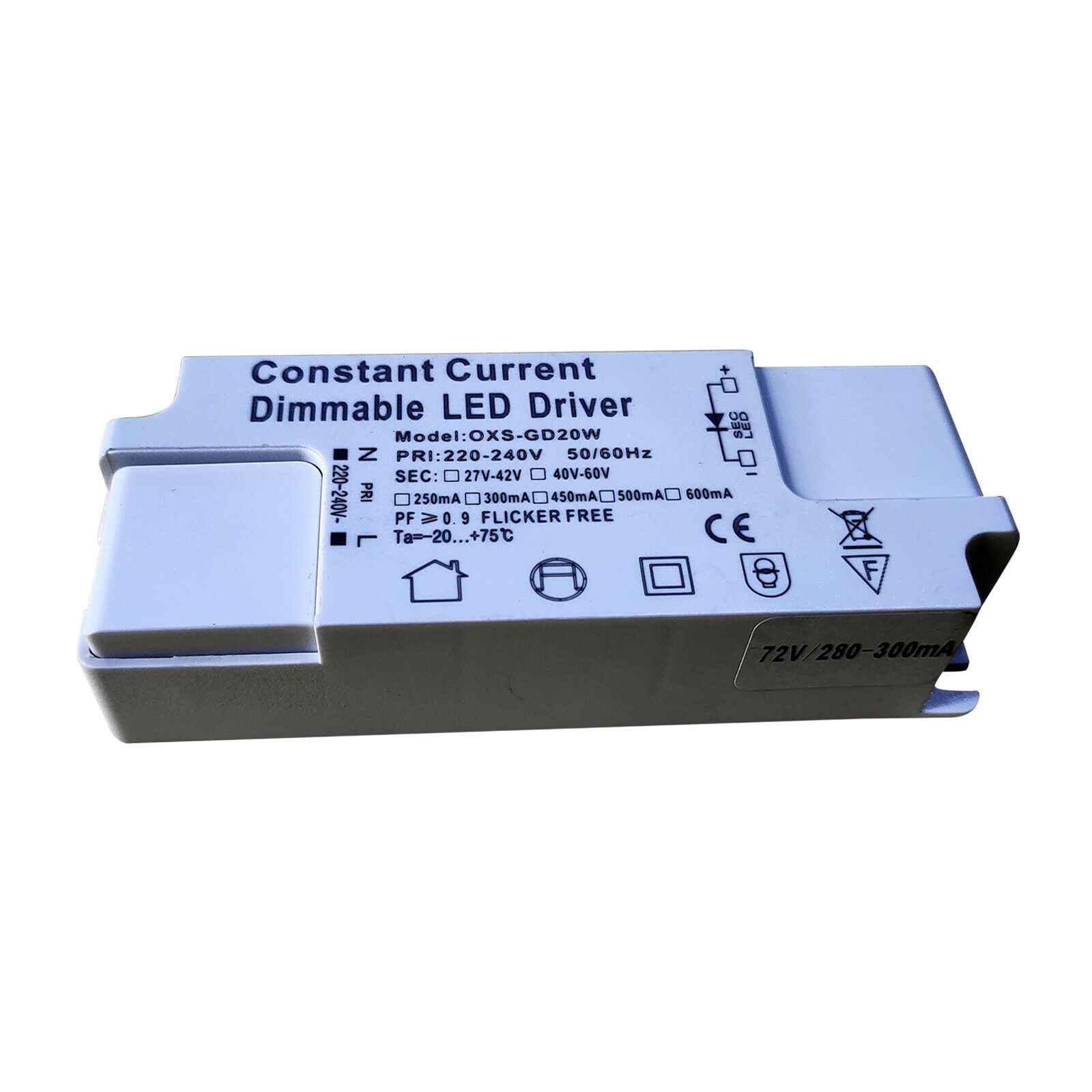 63-84V 280mA SCR Dimmable Constant Current Driver for High Power LED