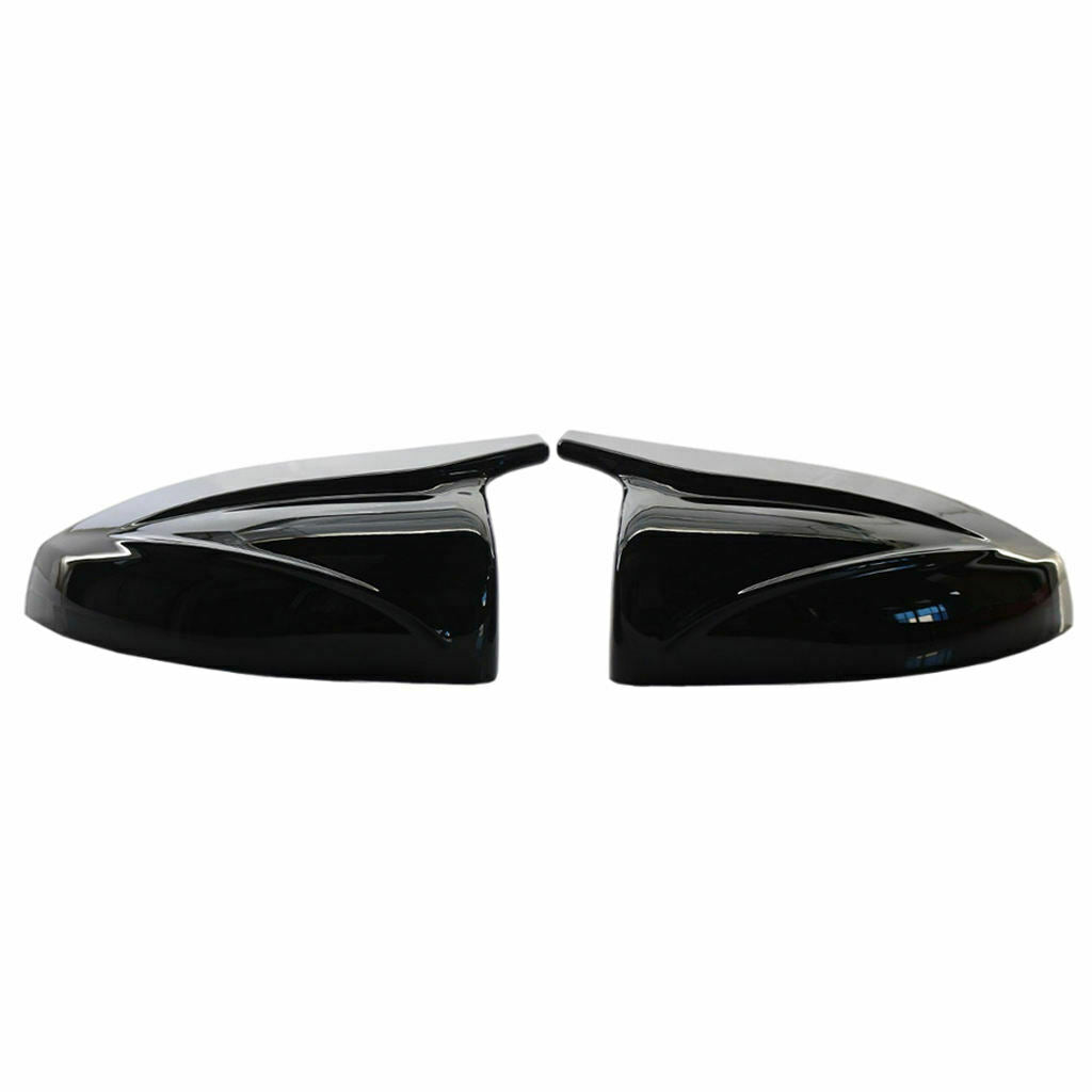 Left Right Rearview Mirror Cover for Audi A3 S3 RS3 13-19 Glossy Black