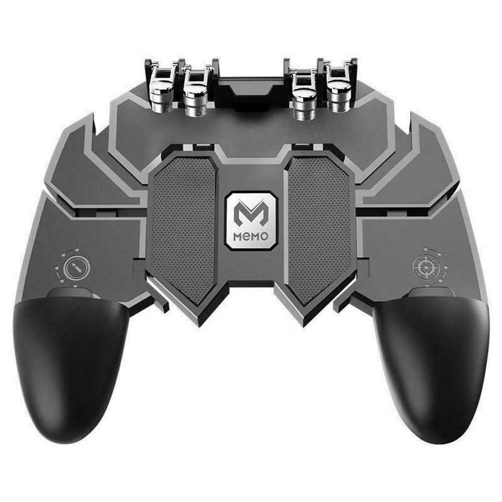 AK66 Six Finger All-in-One Mobile Game Controller Fire Key Button for PUBG @