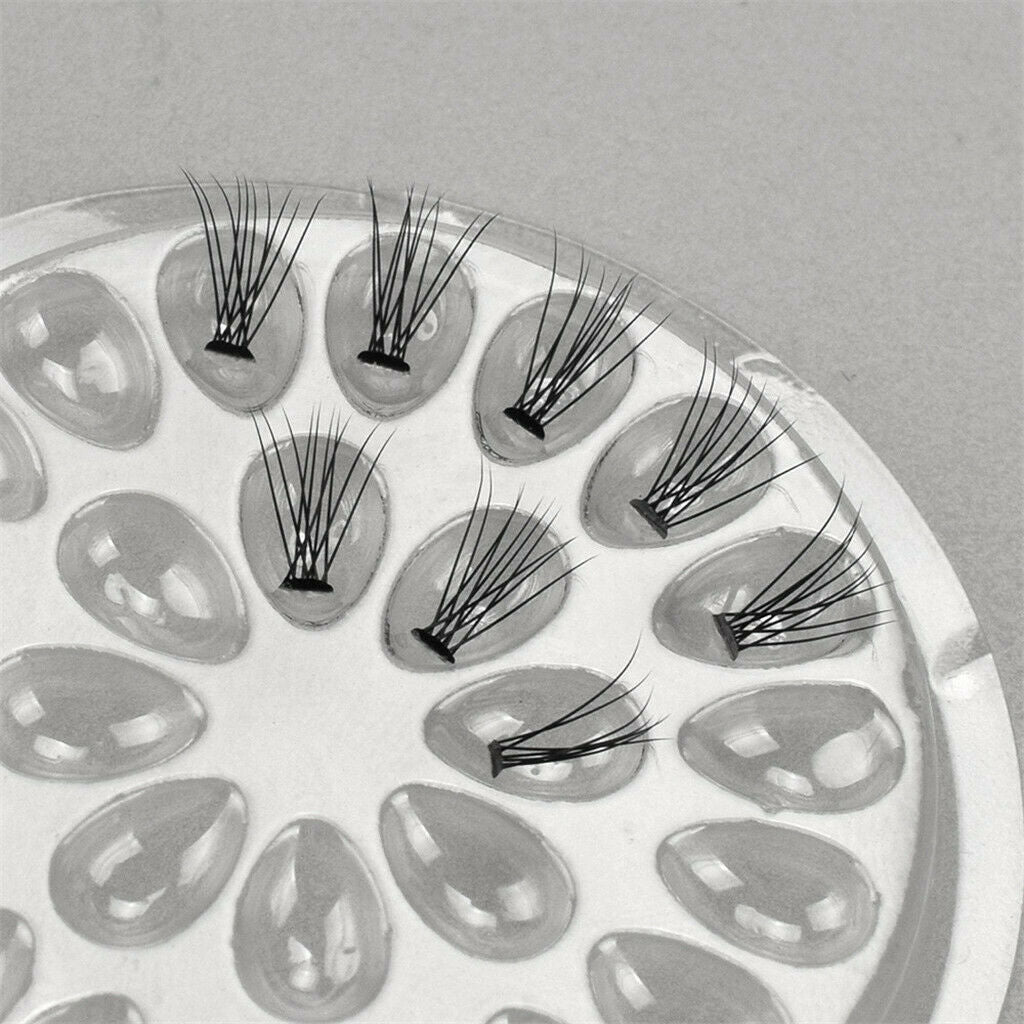 20PCS Disposable Plastic Glue Tray Holder Pallet Pad for Eyelash Extensions,