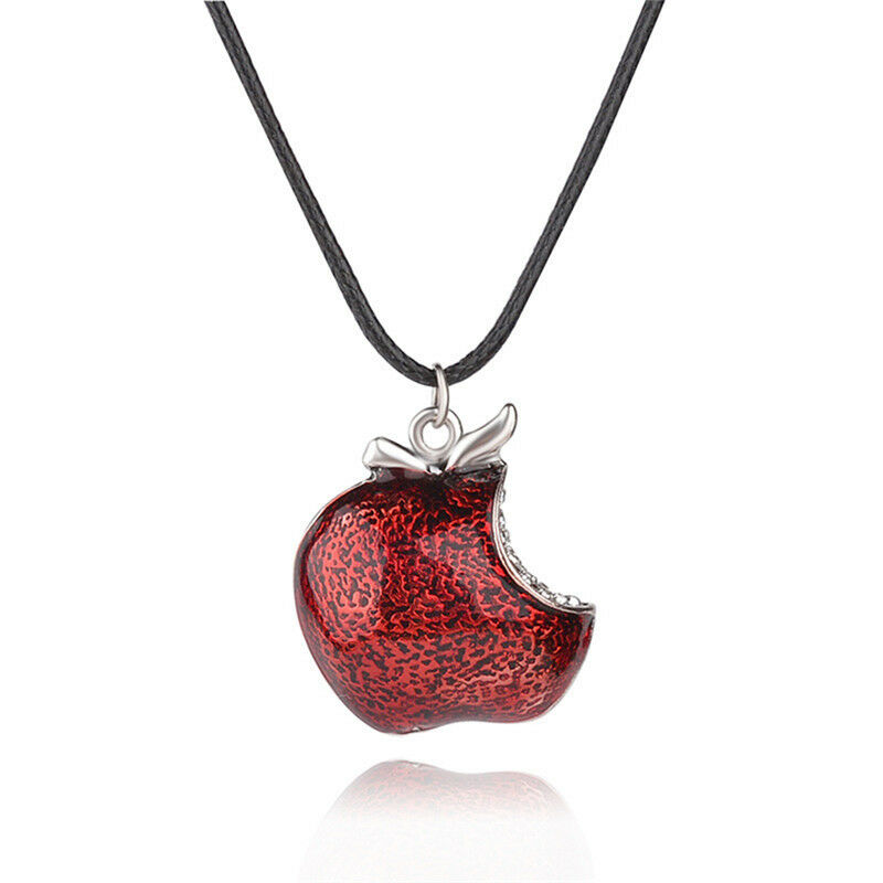Regina Mill Red Poison  Once Upon A Time Necklace Pendant Charm Neckl.l8
