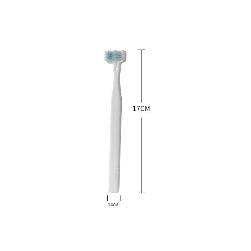 1PC Cat Dog Mouth Cleaning Toothbrushes Plastic Finger Pet Supplies Soft Gift