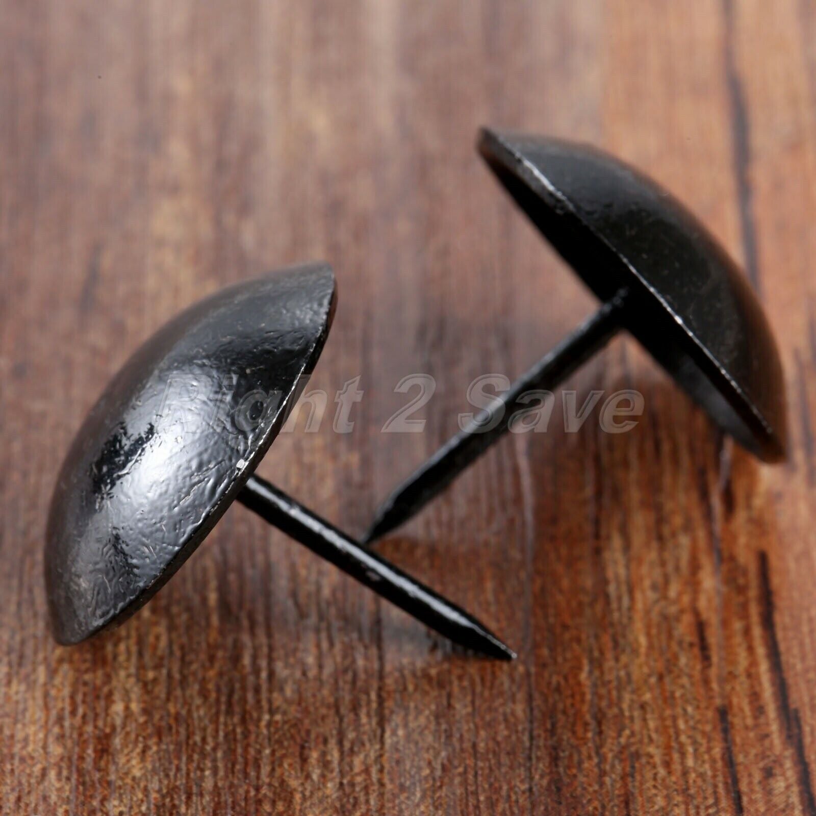 10Pcs Black Upholstery Nails Sofa Tack Studs Pins Jewelry Box Furniture Hardware