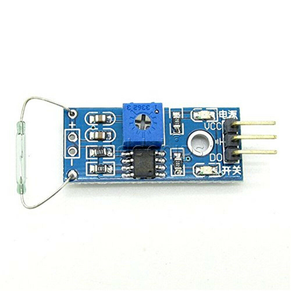 5Pcs Reed sensor module magnetron module reed switch MagSwitch For Arduino WC