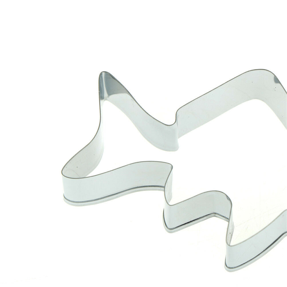 fish shaped stainless steel cookie cutter biscuit cutter baking cookies mold  Tt