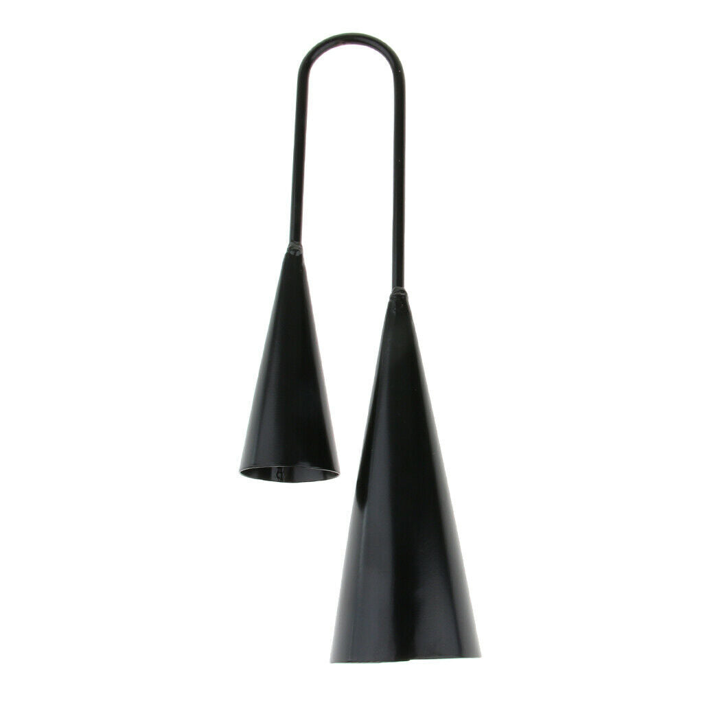 1 Piece Double Tone Metal Bell Cowbell Cow Bell Percussion Instrument