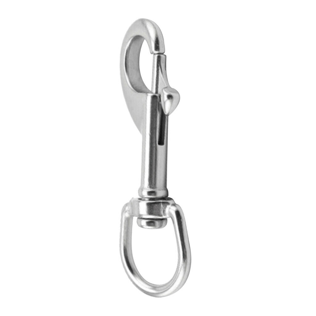 2pcs Stainless Steel Carabiner Hook With Metal Handbag Frame