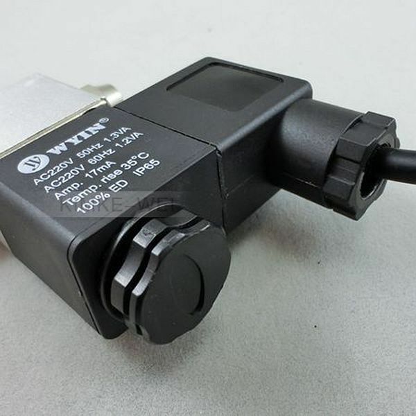 220V Magnetic Solenoid Valve CO2 DIY Aquarium System Regulator Night Time dma