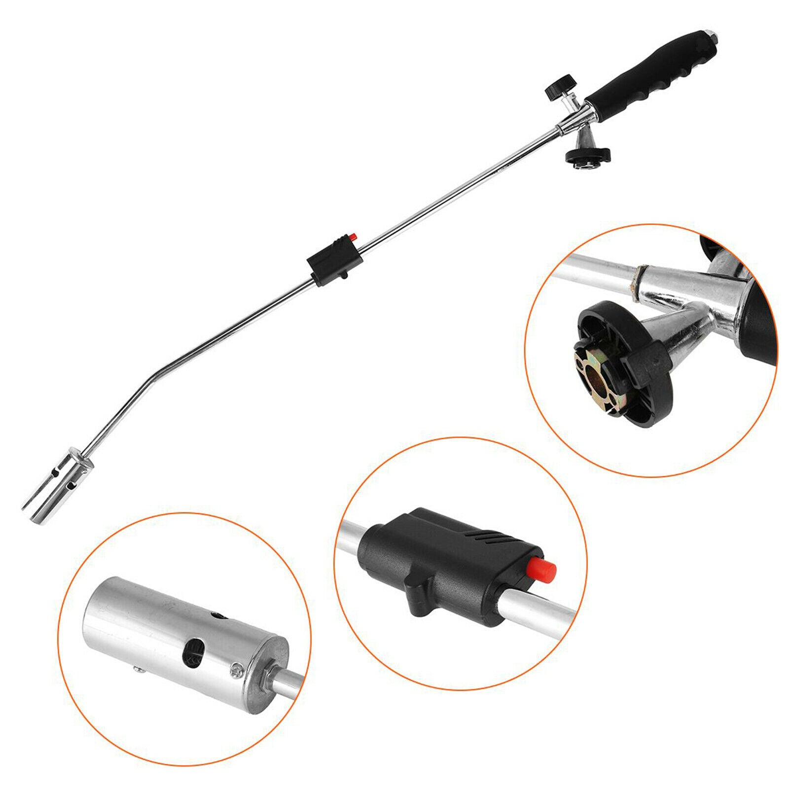Torch Weed Burner Self Igniting for Garden Ice Snow Melter Roofing Street
