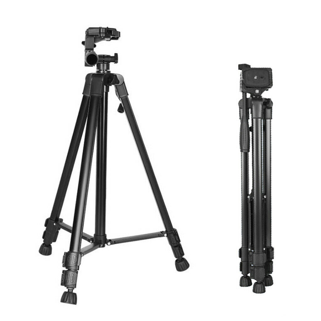 Compact Travel Aluminum Lightweight Holder Tripod Stand for DSLR Photography