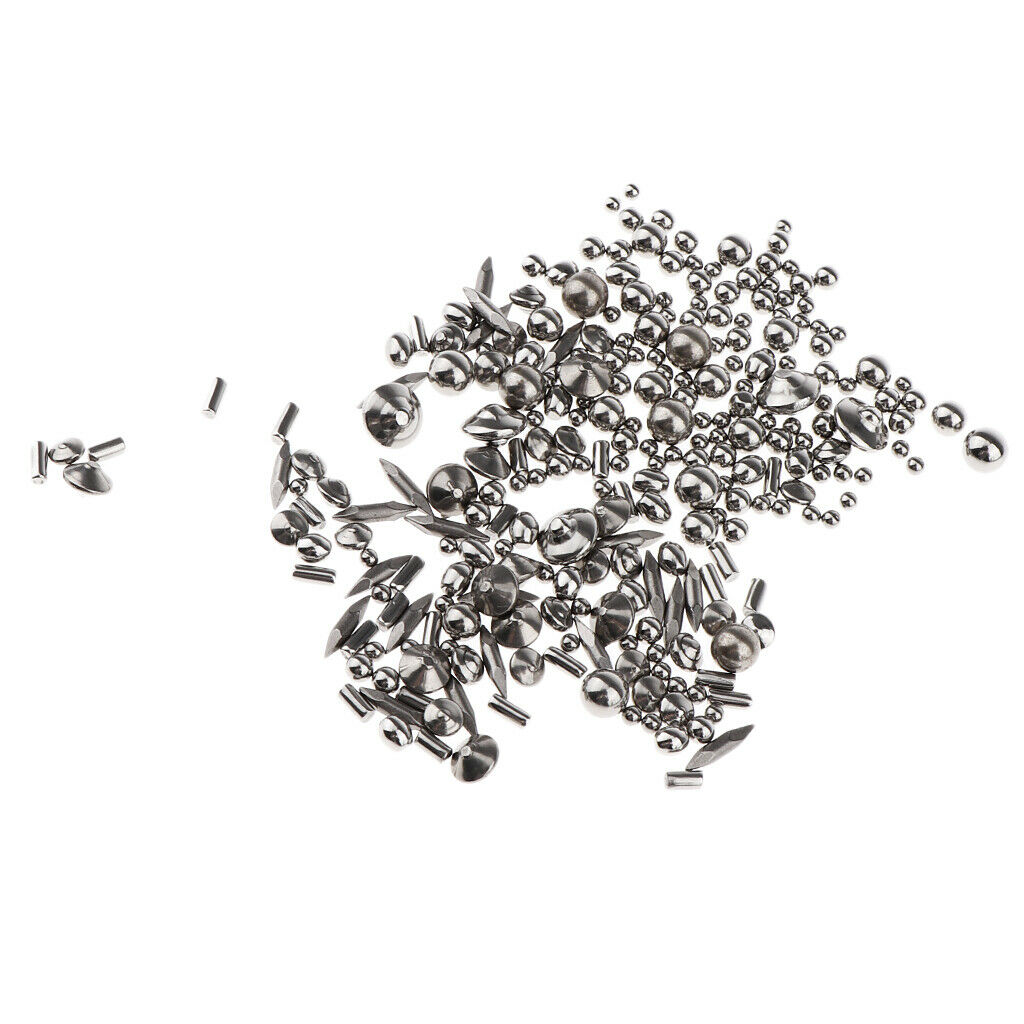 1BL / 450g Stainless Steel Loose Beads Spacer Beads DIY Cord Bead