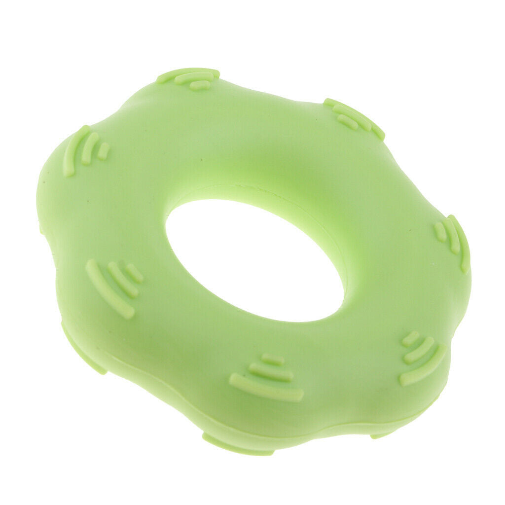 Finger Gripper Strengthener Grip Ring Ball Strength Exercise Light Green