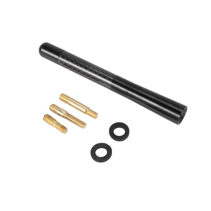 Universal 5 Inch 120mm Black Antenna Carbon Fiber Printer Short-on Car Radio AZ6