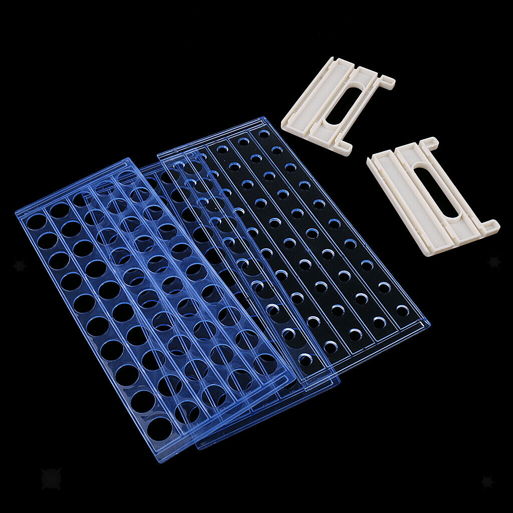 16mm 50 Vents Lab Test Tube Rack Holder Pipe Stand Support Laboratory Supply