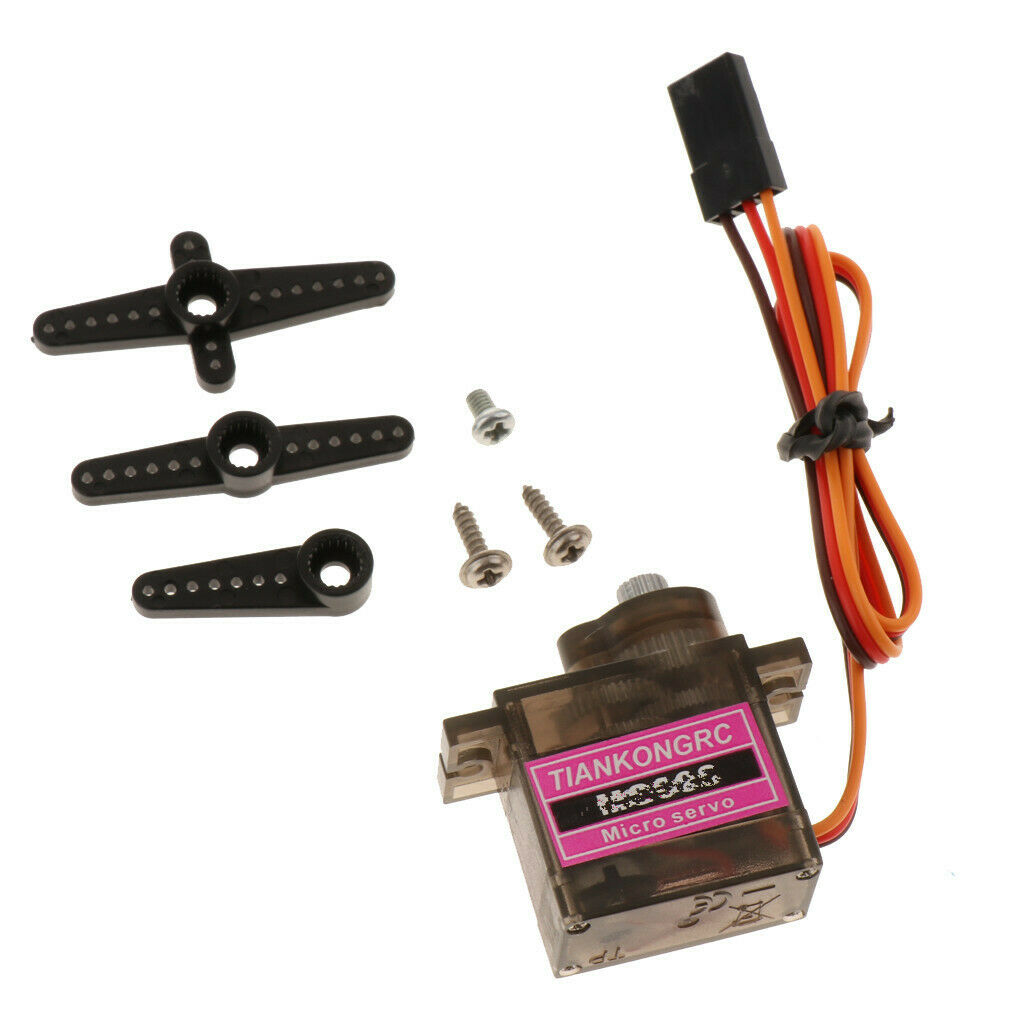 Metal Gearwheel Steering Servo (Includes Servo Horns & Hardware), 4.8V-6V