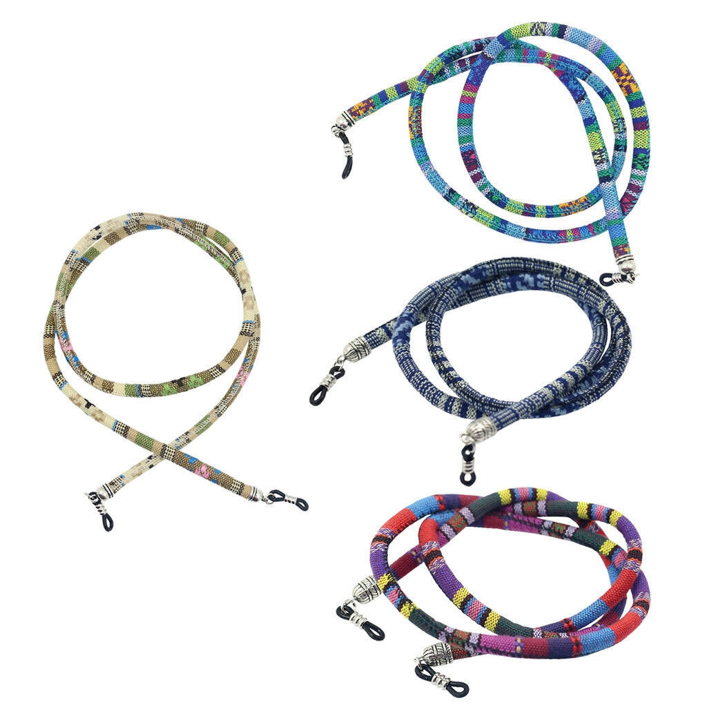 Eyeglasses Holder Strap (4pcs) – Glasses Holder, Lanyard Chain Cord, Necklace