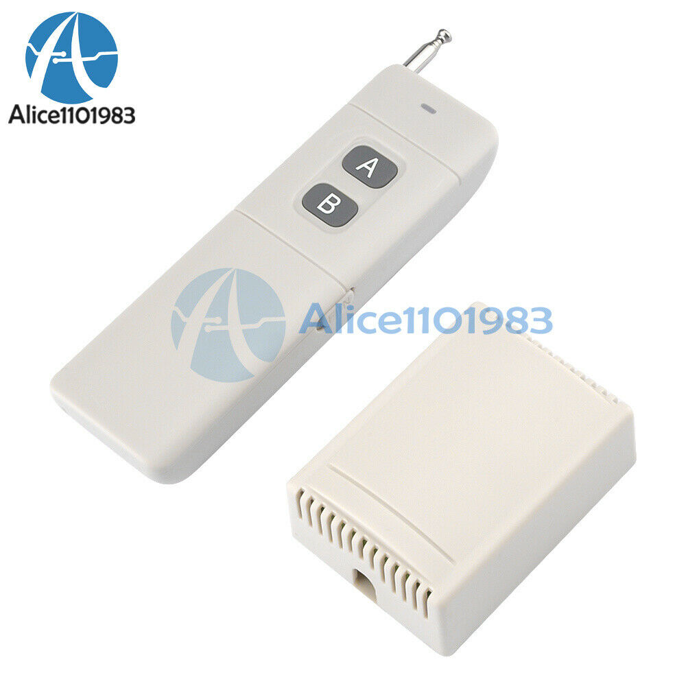 315MHz DC 12V 2 CH Wireless RF Remote Control Switch Light Receiver Transceiver