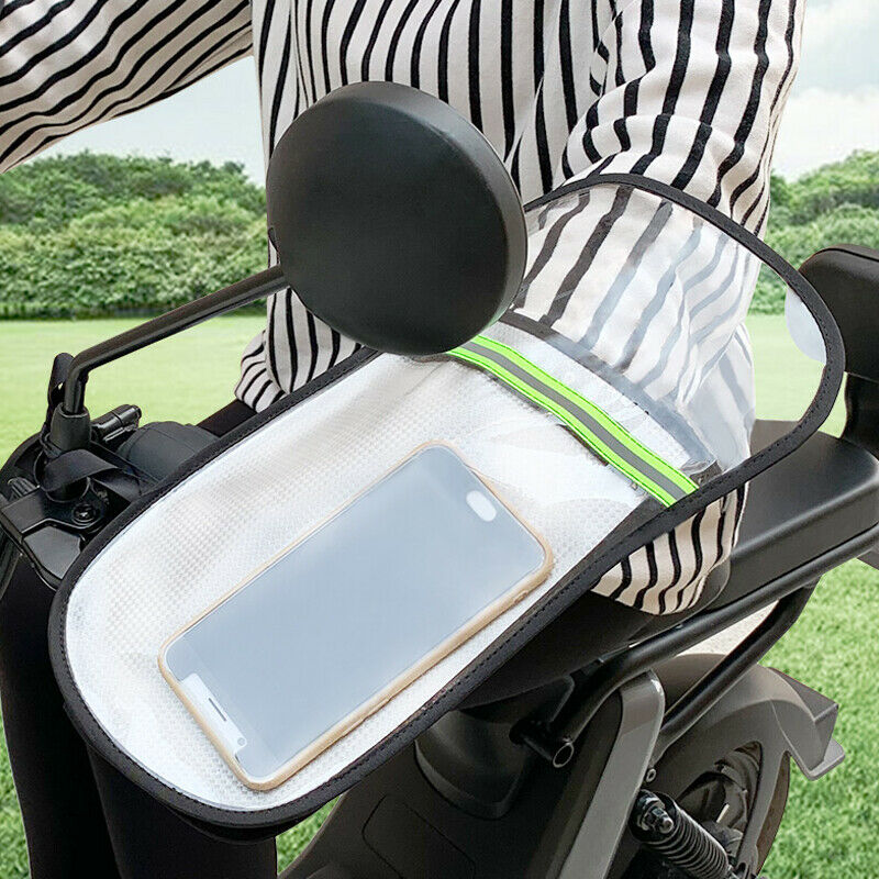 Motorcycle Scooter Riding Handlebar Sun Protection Gloves Sunshade Wind Proof